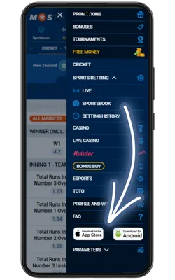 Mostbet IPL betting APK download